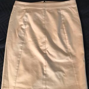 Ann Taylor light tan / khaki suit